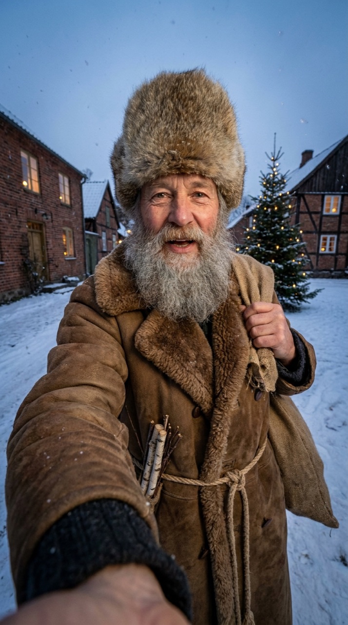 Gwiazdor — kadr z filmu z życzeniami